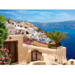 Blick auf Santorin