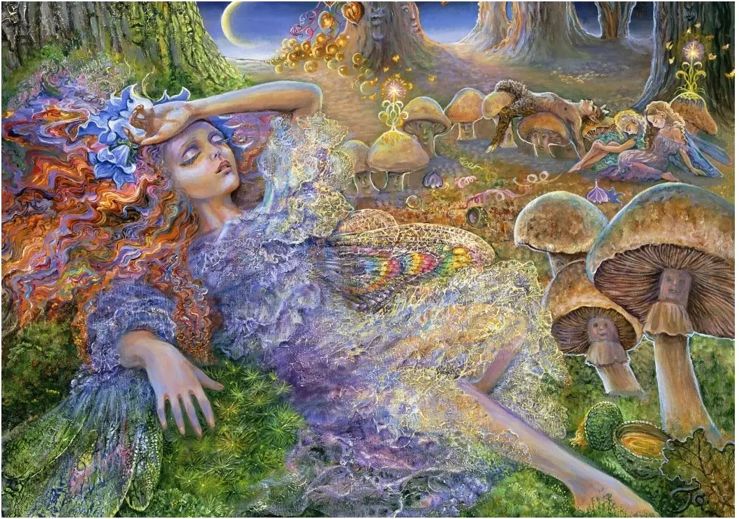 After The Fairy Ball - Josephine Wall