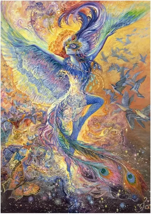 Blue Bird - Josephine Wall