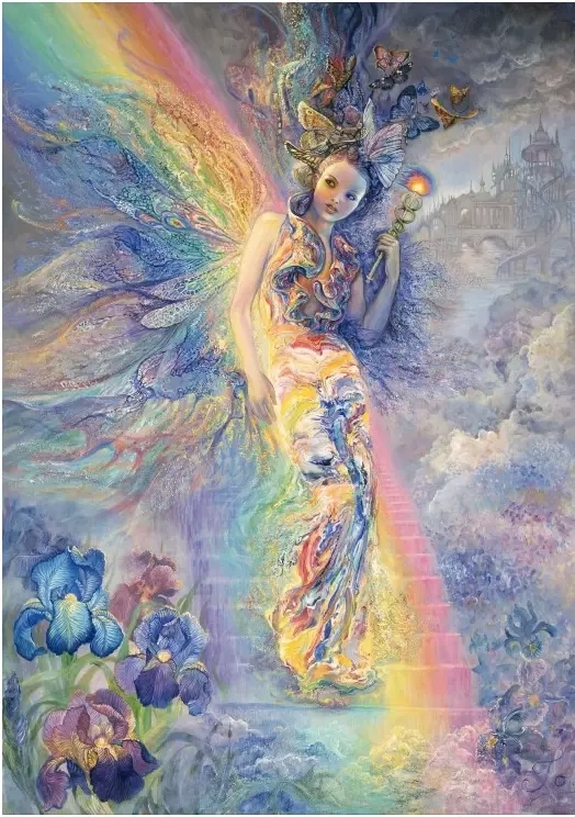 Iris, Keeper of the Rainbow - Josephine Wall