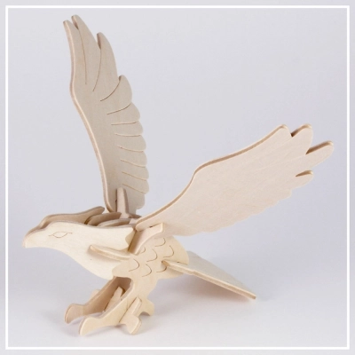 Adler - 3D Holzpuzzle