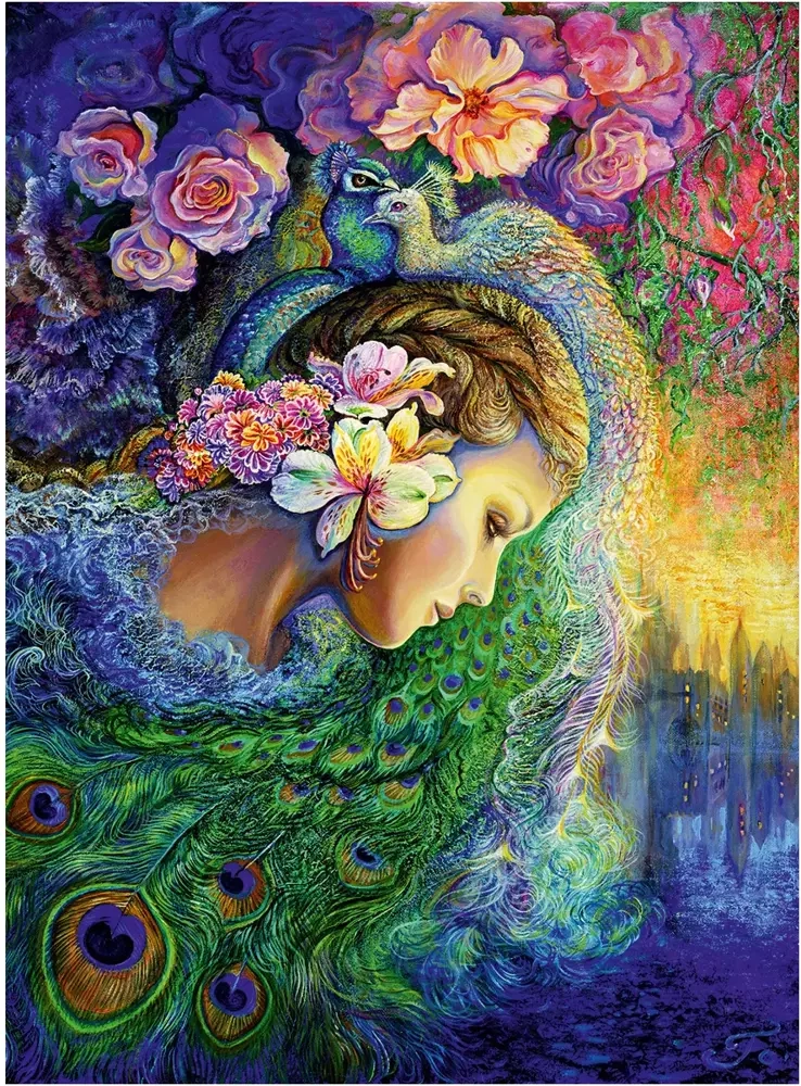 Peacock Daze - Josephine Wall