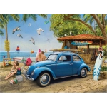 VW Käfer am Strand - American Classics