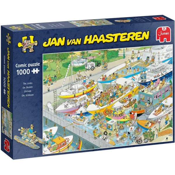 Die Schleuse - Jan van Haasteren