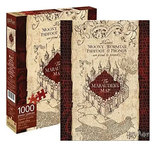 Die Karte des Rumtreibers - Harry Potter 1000 Teile Puzzle