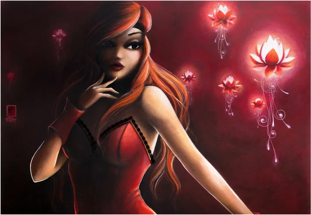 Red Light Flower