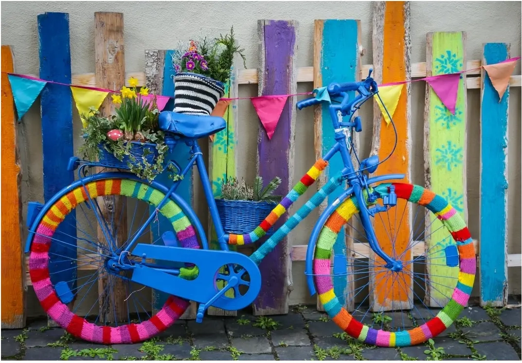 My Beautiful Colorful Bike