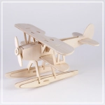 Wasserflugzeug - 3D Holzpuzzle