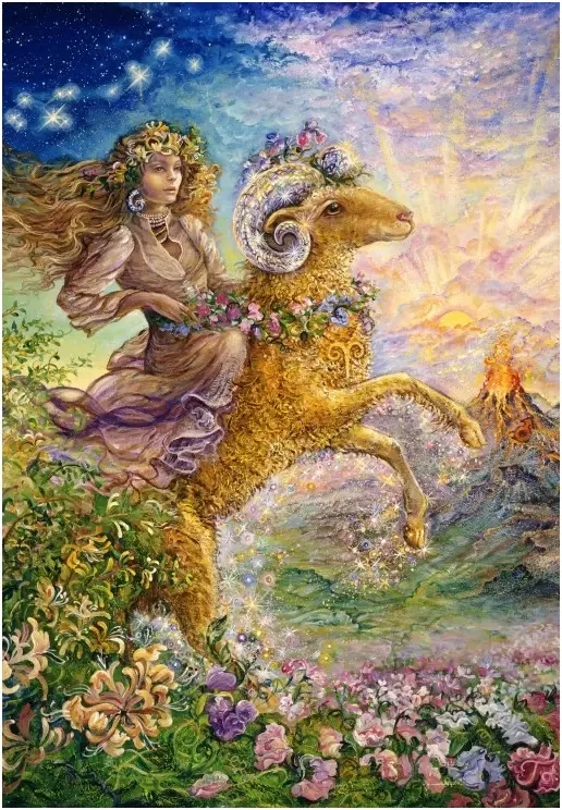 Signe du Zodiaque - Bélier - Josephine Wall