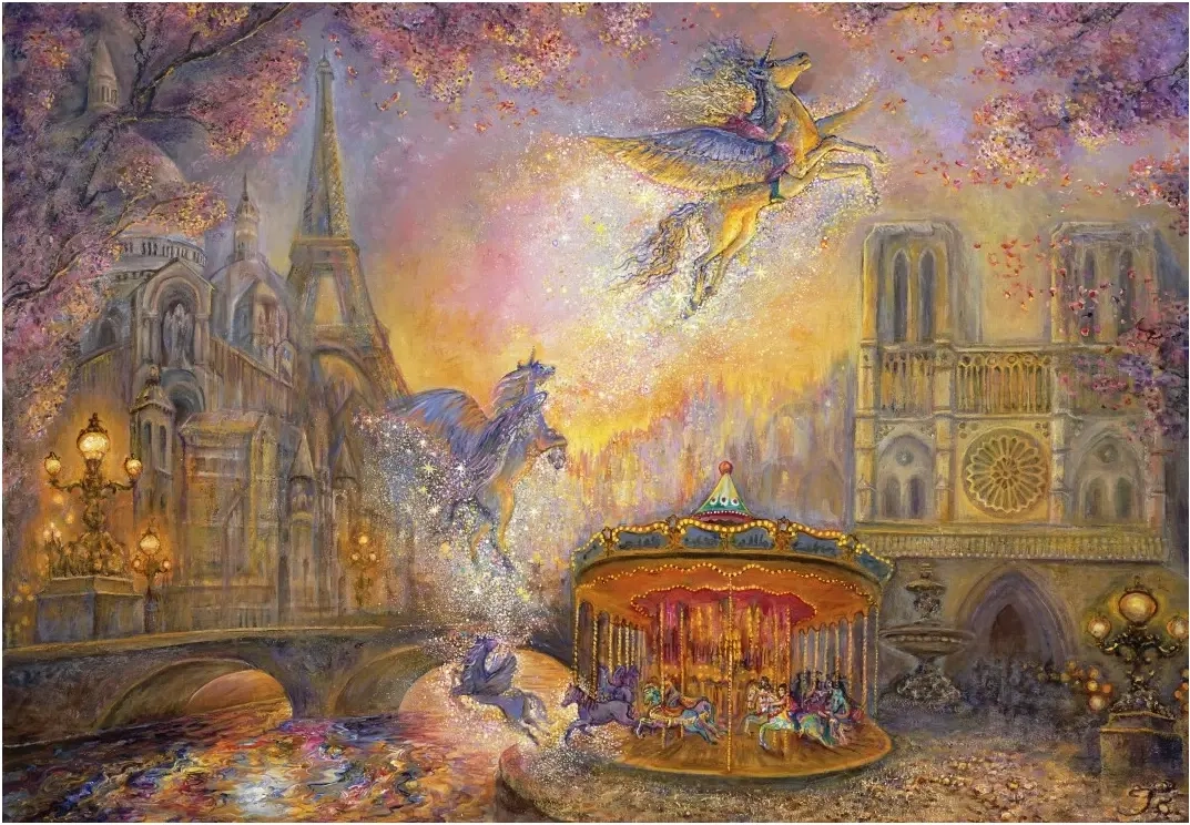 Magical Merry Go Round - Josephine Wall