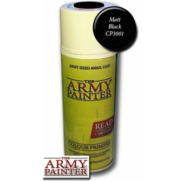 Primer - Matt Black Spray (400ml)