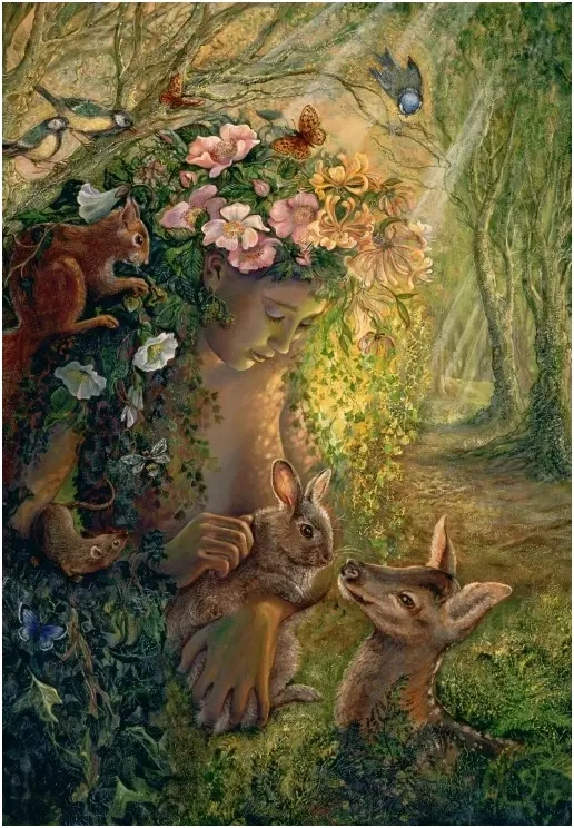 The Wood Nymph - Josephine Wall