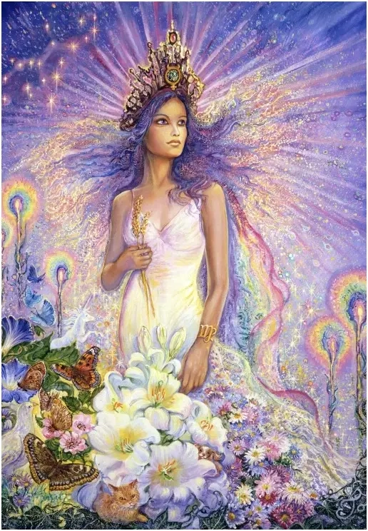 Signe du Zodiaque - Vierge - Josephine Wall