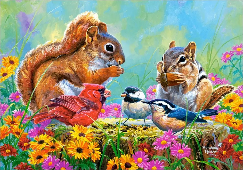 Snack Time - Abraham Hunter