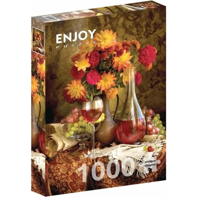 Dahlias and Wine