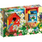 Birdhouse Garden