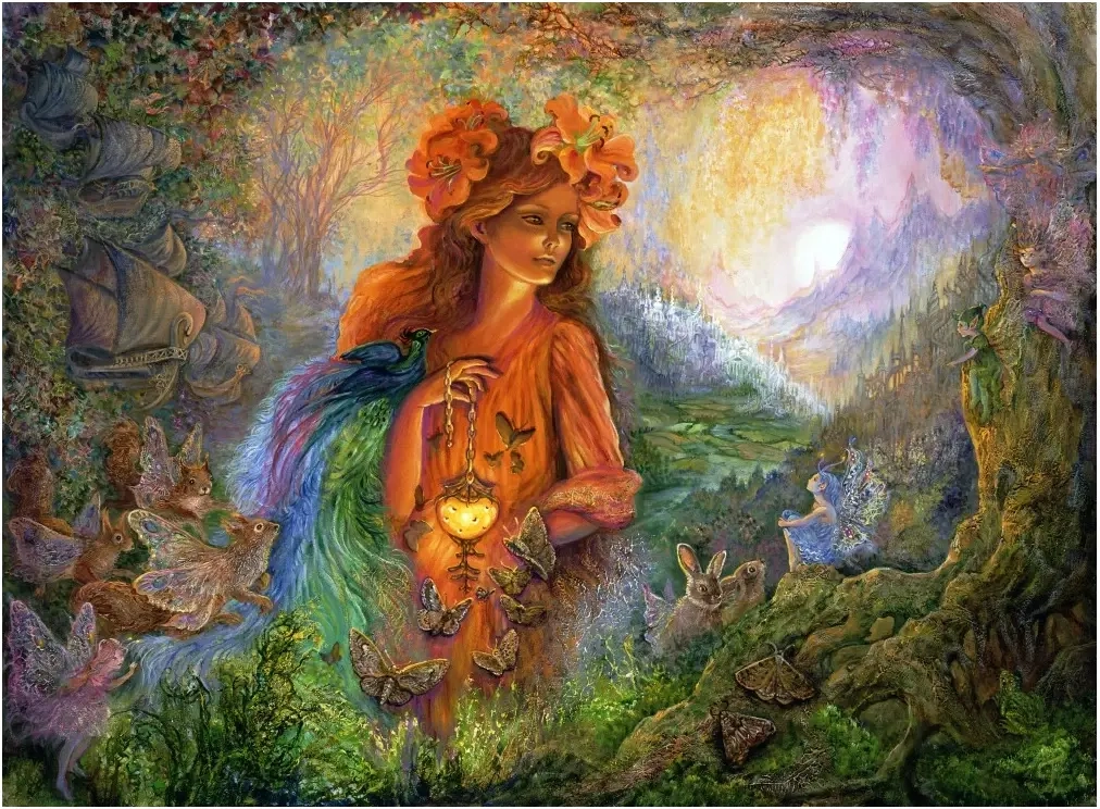 Josephine Wall - Lighting the Way (2000 Teile)