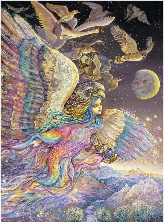 Josephine Wall - Ariel's Flight