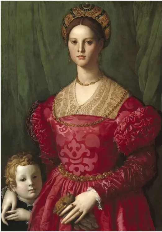 Agnolo Bronzino: A Young Woman and Her Little Boy, 1540