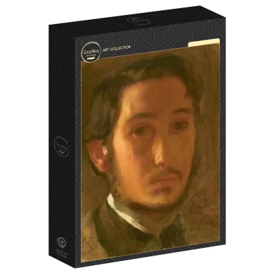 Edgar Degas: Self-Portrait with White Collar, 1857