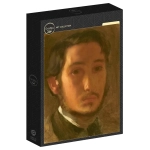 Edgar Degas: Self-Portrait with White Collar, 1857