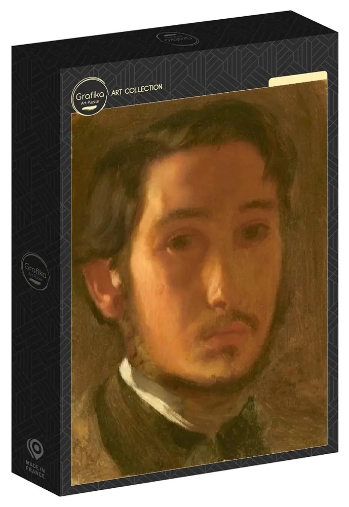 Edgar Degas: Self-Portrait with White Collar, 1857