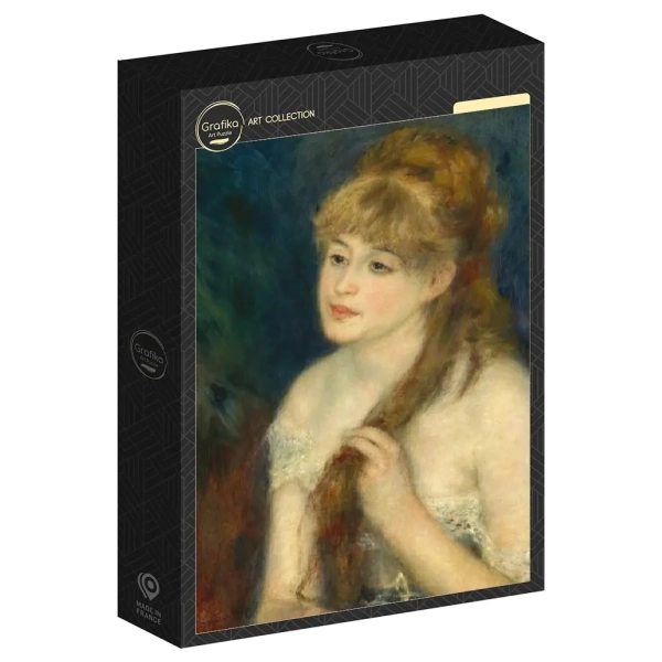 Auguste Renoir: Young Woman Braiding Her Hair, 1876