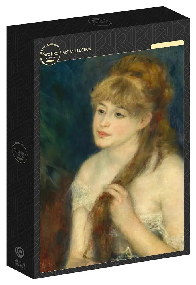 Auguste Renoir: Young Woman Braiding Her Hair, 1876