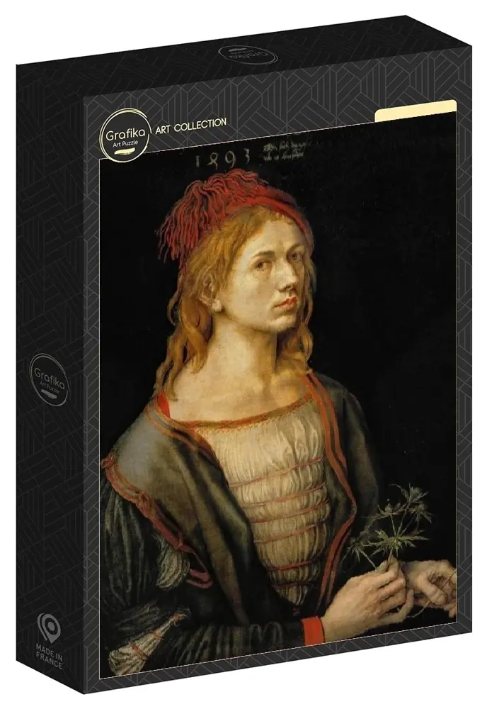 Albrecht Dürer - Selbstbildnis mit Eryngium, 1493
