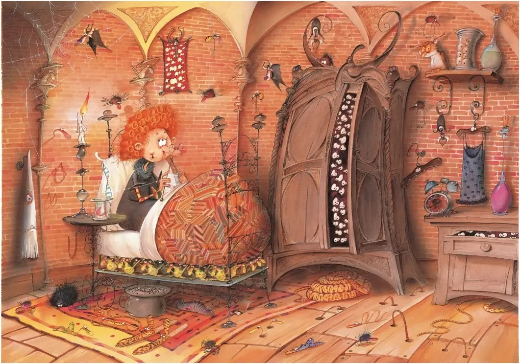 François Ruyer - Die Hexe im Bett