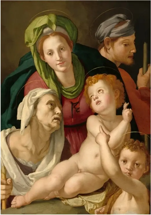 Agnolo Bronzino: The Holy Family, 1527/1528