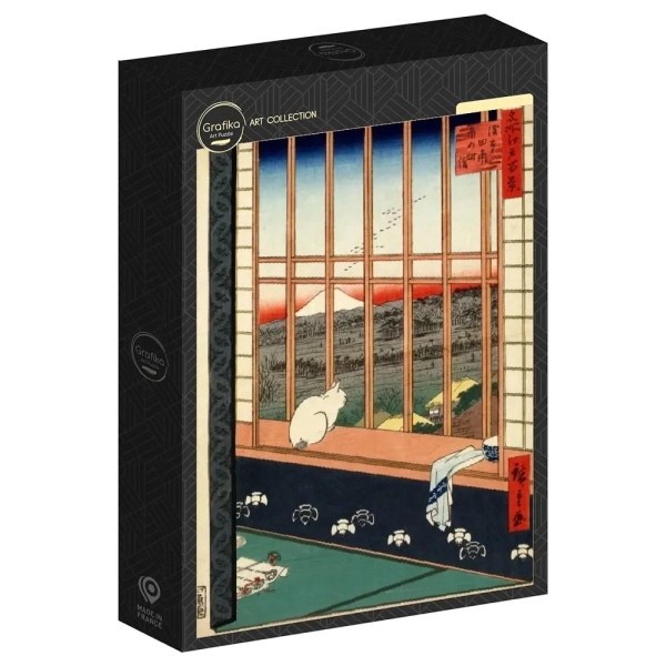 Utagawa Hiroshige - Rizières d'Asakusa et Festival Torinomachi, 1857