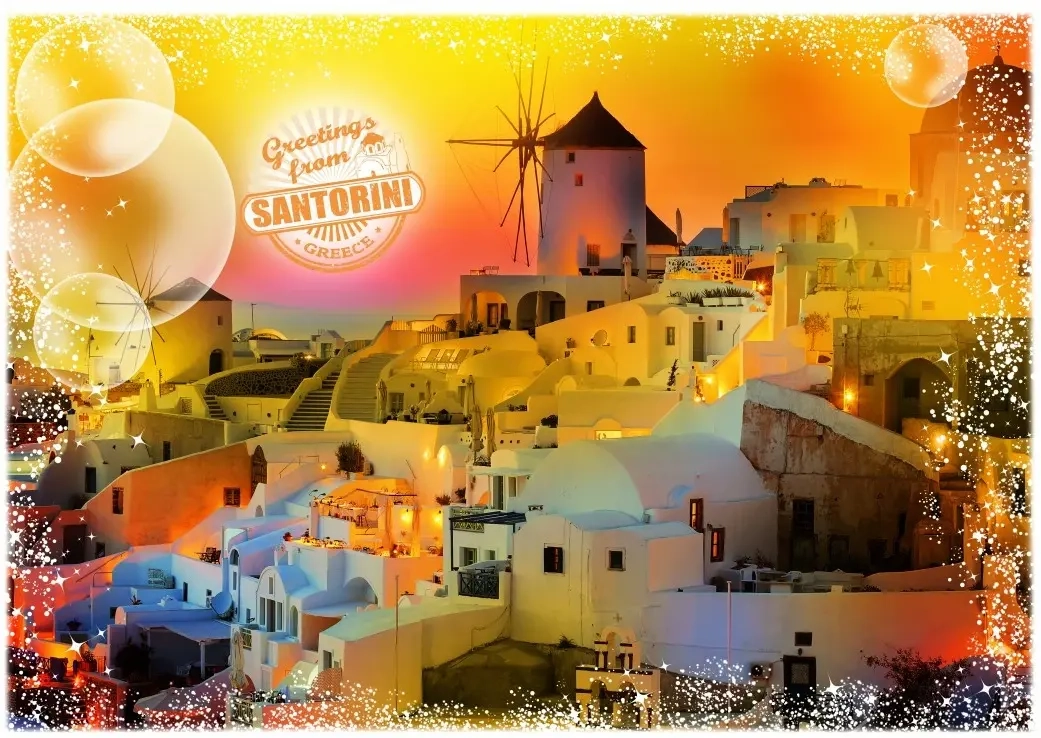 Travel around the World - Griechenland (1000 Teile)