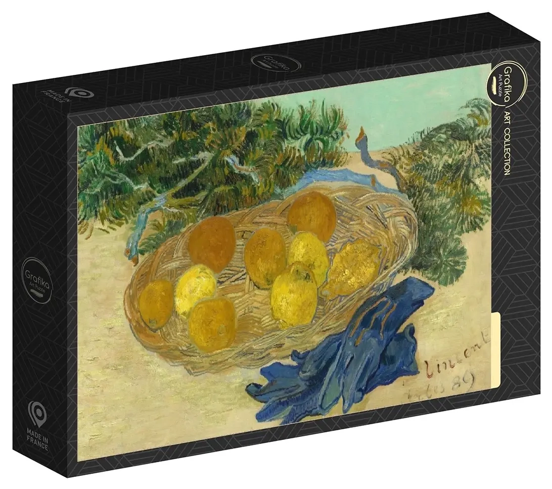 Van Gogh Vincent - Still Life of Oranges and Lemons with Blue Gloves, 1889