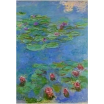 Claude Monet - Water Lilies (detail), 1914-1917