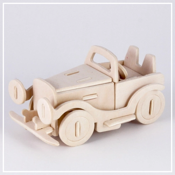 Oldtimer - 3D Holzpuzzle