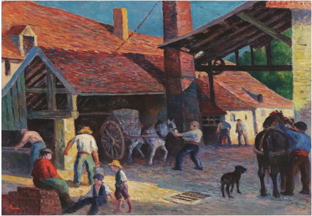 Maximilien Luce - La Briqueterie, 1908