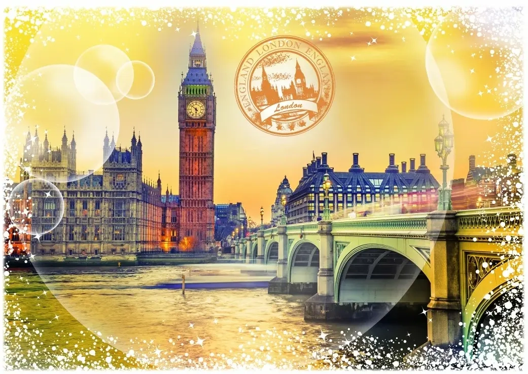 Travel around the World - Grossbritannien (1000 Teile)