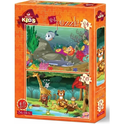 2 Puzzles - Wildlife