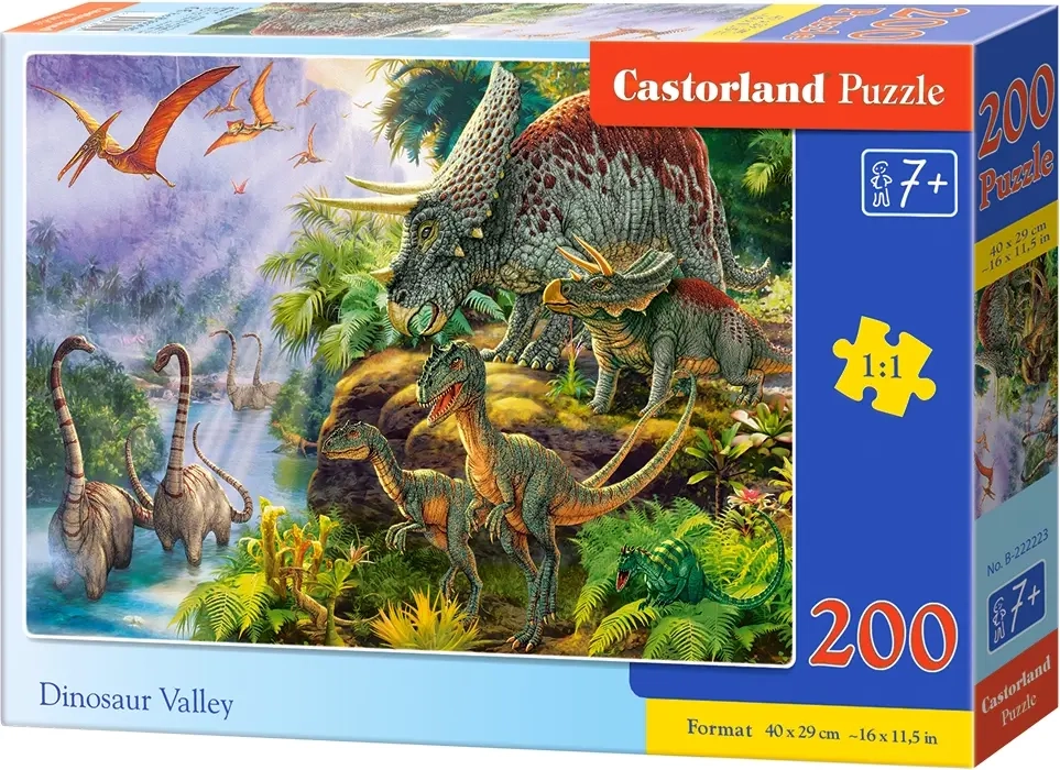Dinosaurier Tal (200 Teile)