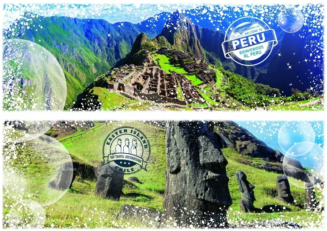 Travel around the World - Chile und Peru (1000 Teile)