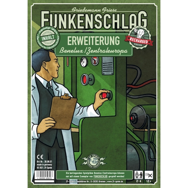 Funkenschlag - Zentraleuropa / Benelux - Erweiterung