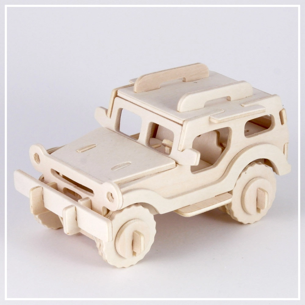 Jeep - 3D Holzpuzzle