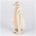 Pinguin - 3D Holzpuzzle