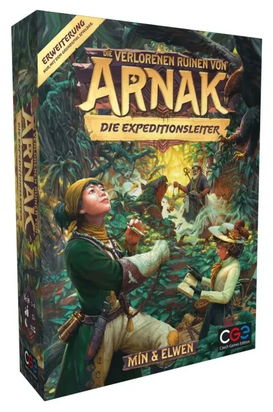 Die verlorenen Ruinen von Arnak Erweiterung - Die Expeditionsleiter