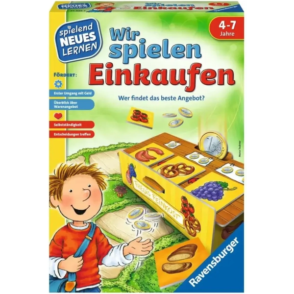 Wir spielen Einkaufen