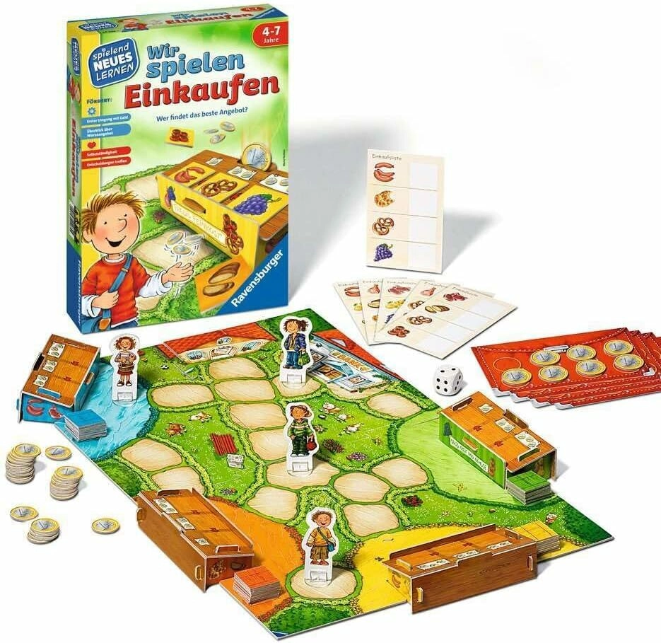 Wir spielen Einkaufen