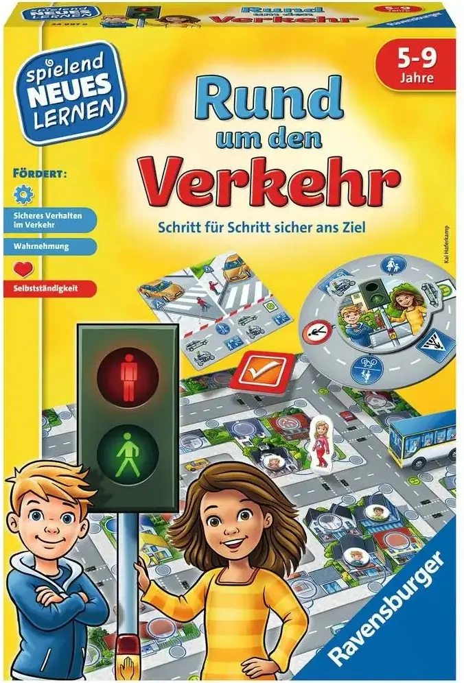 Verkehrsspiel: Rund um den Verkehr