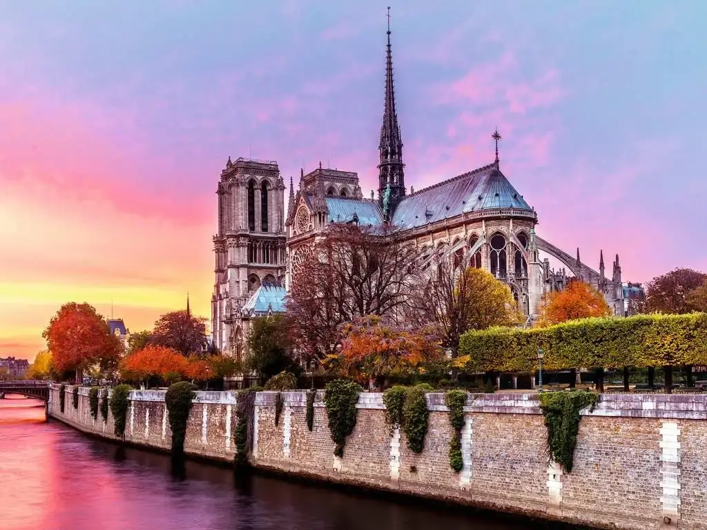 Malerisches Notre Dame