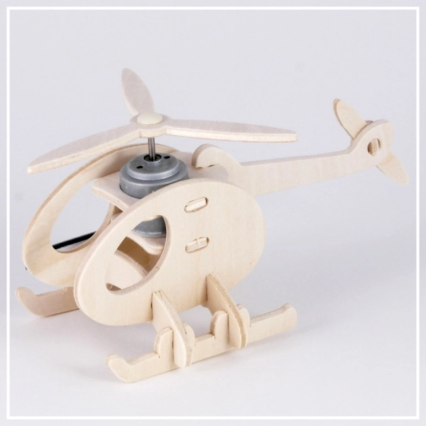 Helikopter - 3D Holzpuzzle